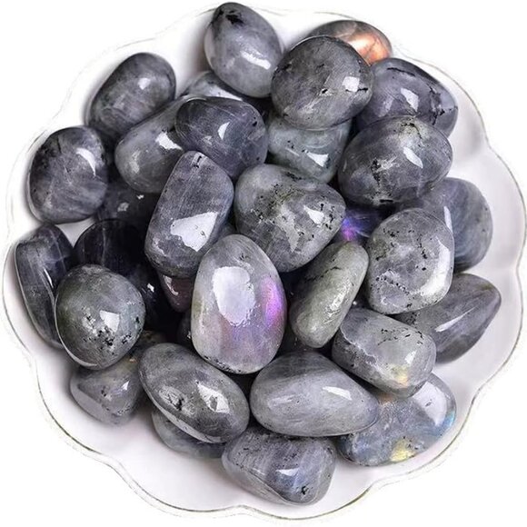 Moonstone Healing Crystal Stones, 1.25-2.0" Large Reiki Healing Gemstones Natura - Picture 2 of 7